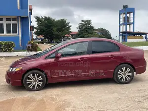 Honda Civic 1.8 5 Door Automatic 2010 Burgundy