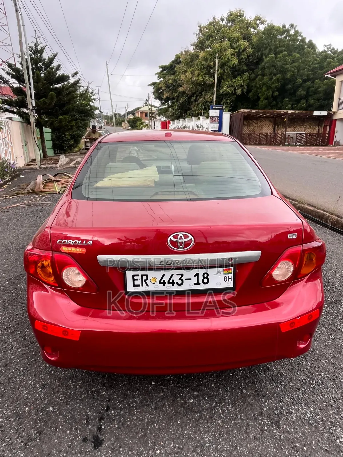 Toyota Corolla 2010 Red