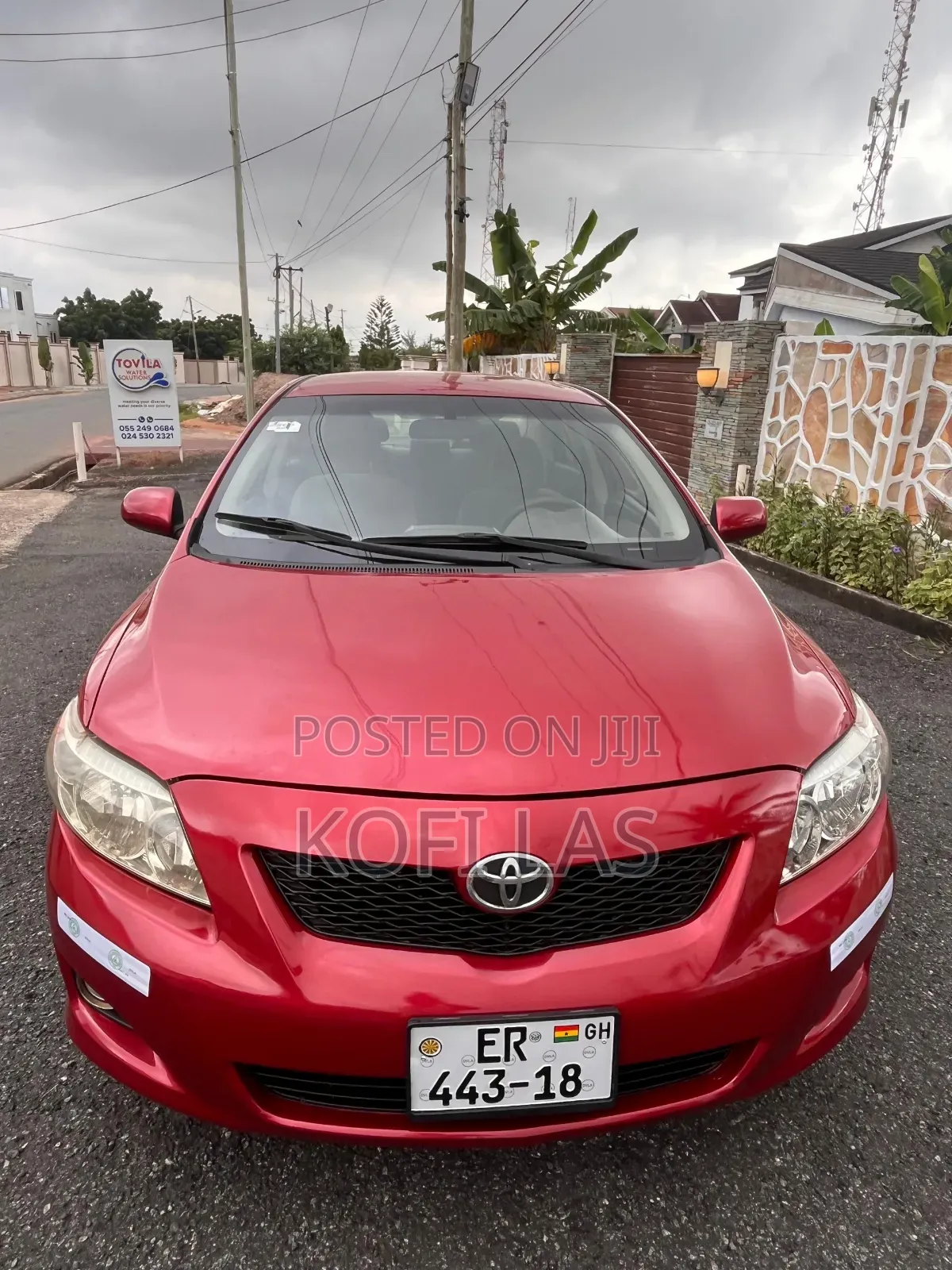 Toyota Corolla 2010 Red