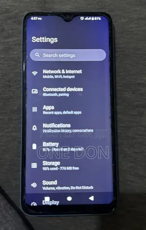 Itel A60 32 GB Blue