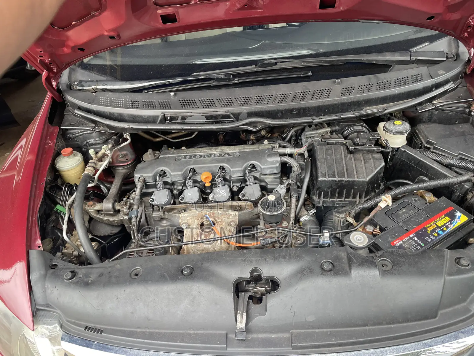 Honda Civic 1.8 5 Door Automatic 2010 Burgundy