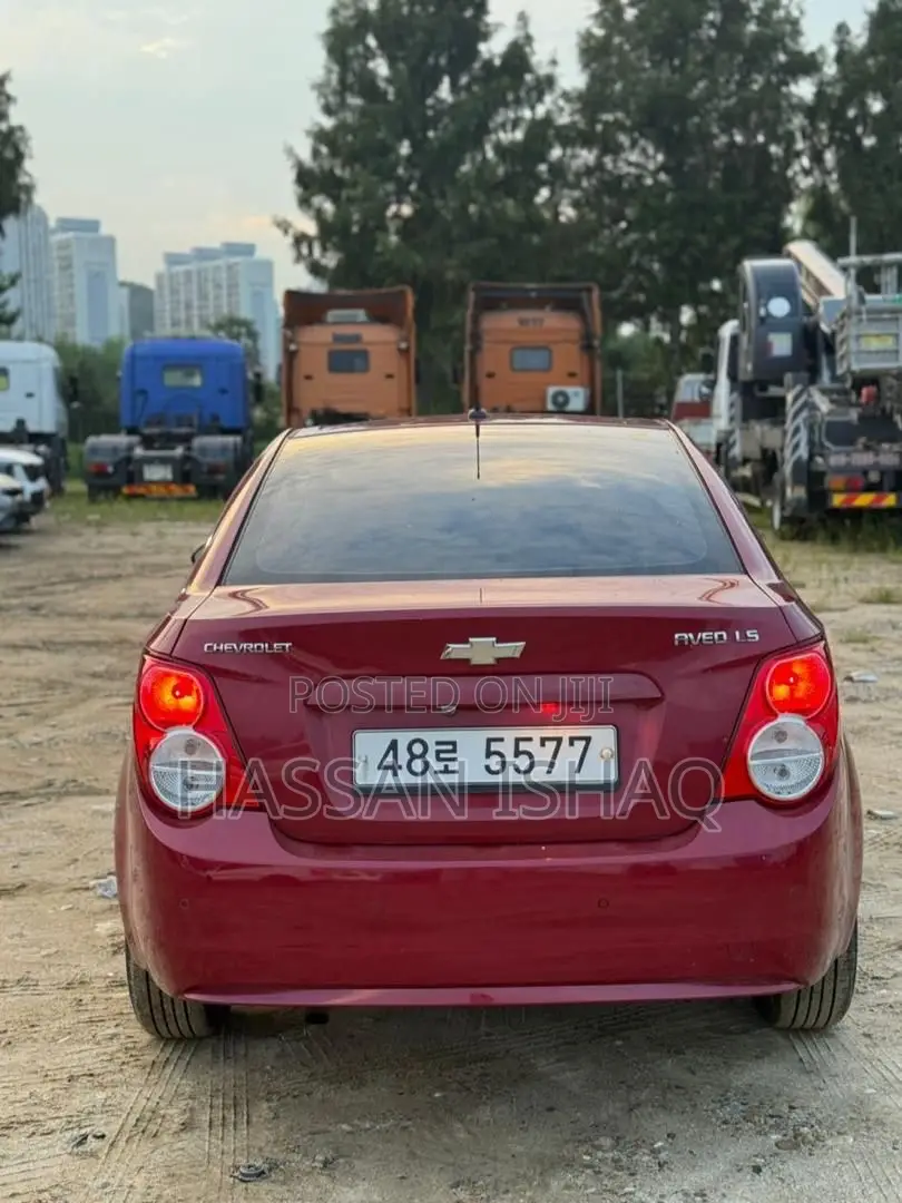 Chevrolet Aveo 2013 Red