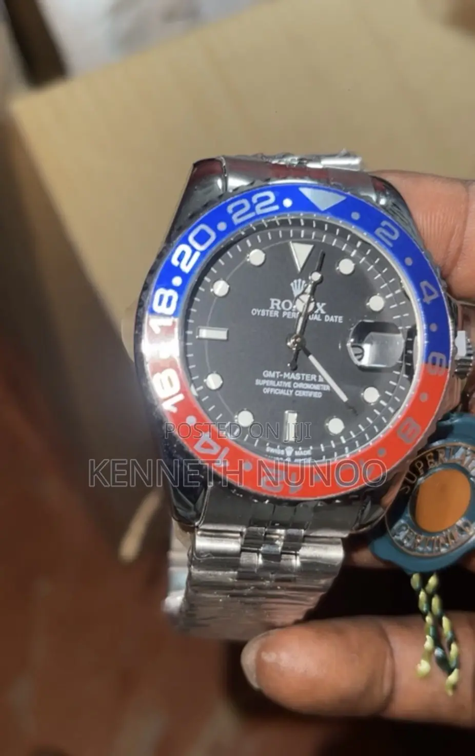 Rolex Pepsi Oyster Perpetual Date.