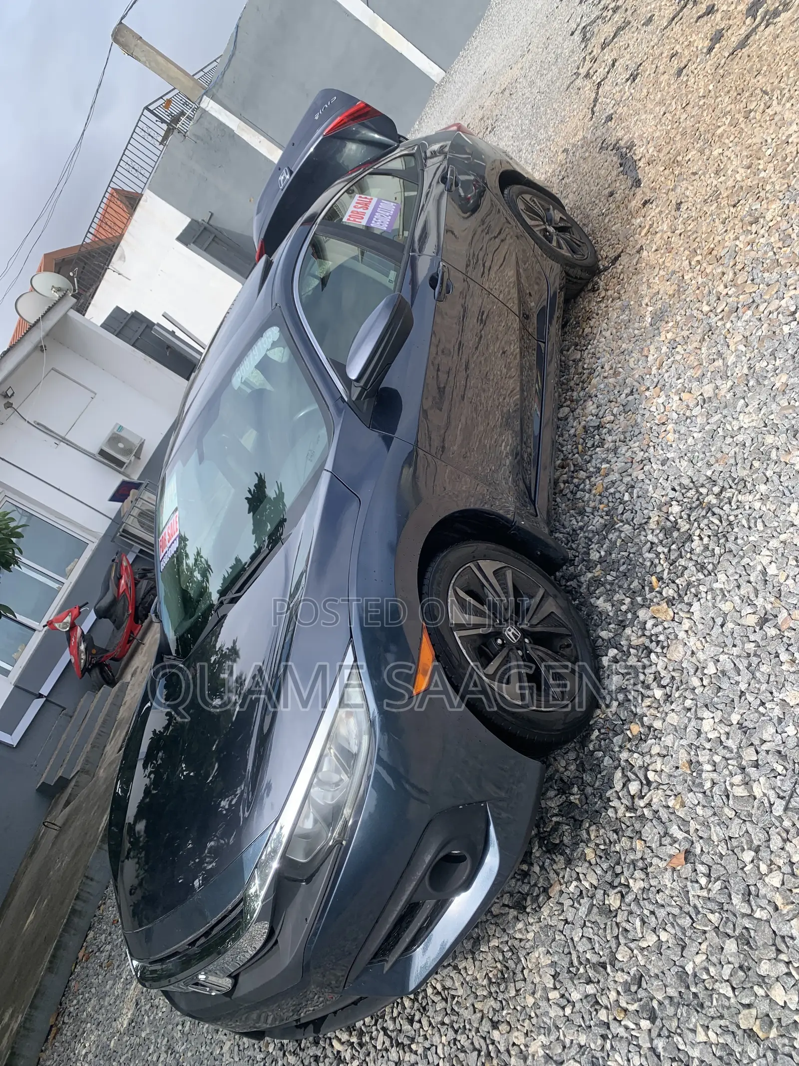 Honda Civic EX-L Sedan 2018 Black