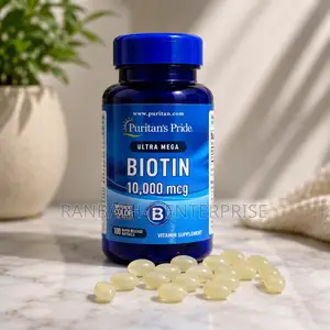 Original Puritan’s Pride Biotin – 50 Rapid Release Capsules
