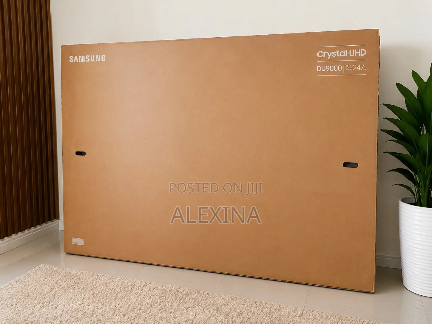 Samsung Crystal UHD DU9000 98-Inch Smart TV – Brand New
