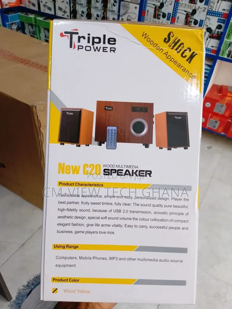 Triple Power C20 Multimedia Speaker