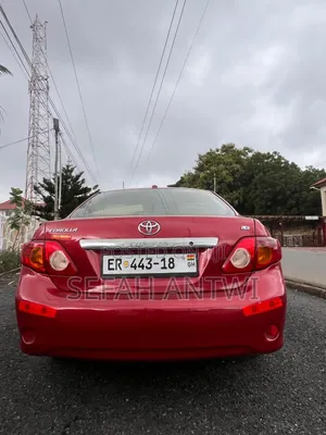 Toyota Corolla 2010 Red