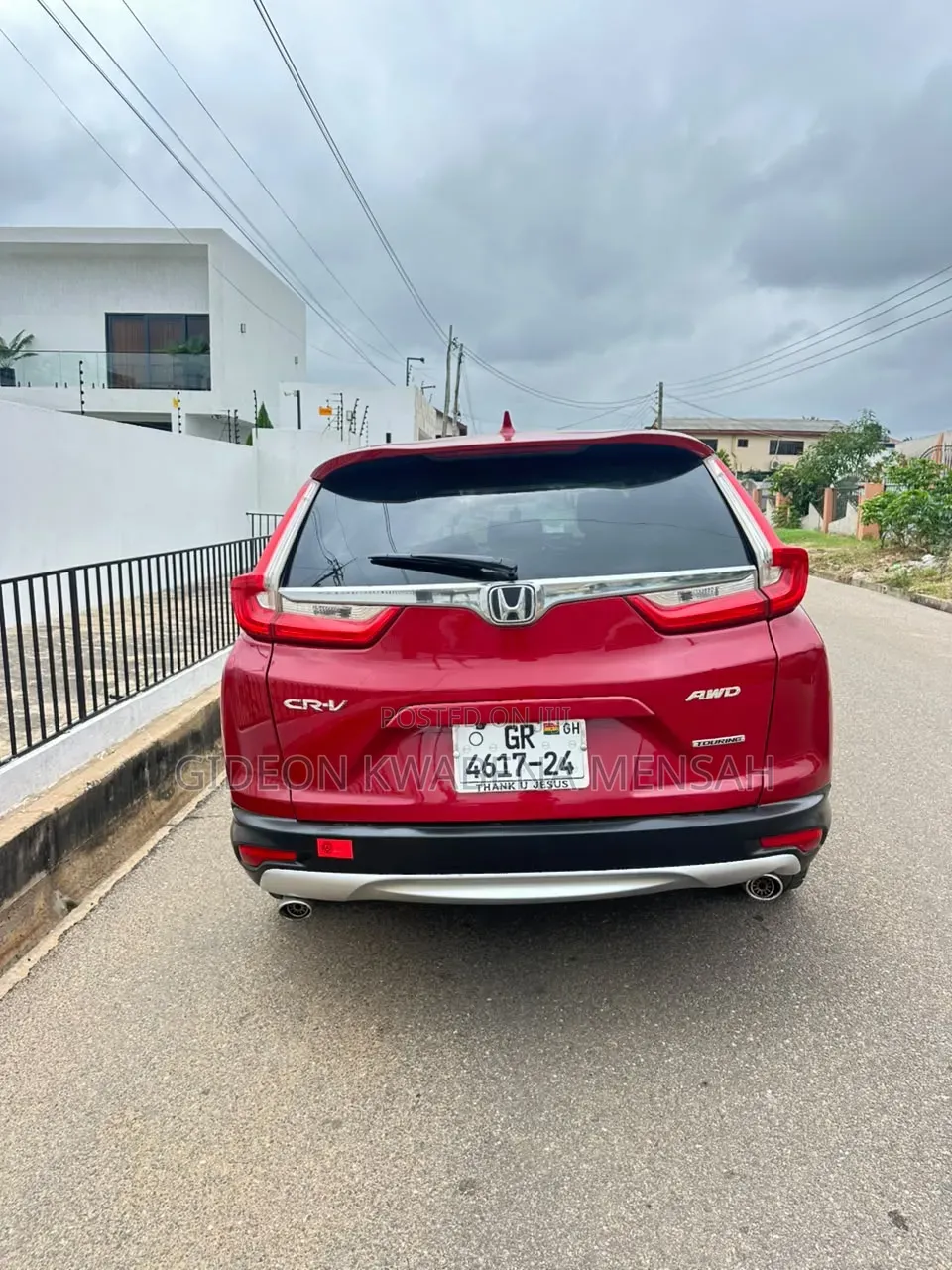 Honda CR-V 2017 Red