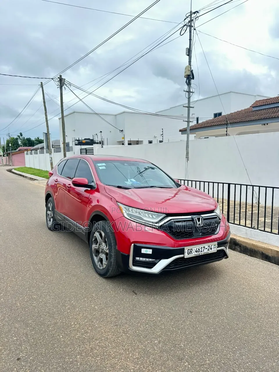Honda CR-V 2017 Red