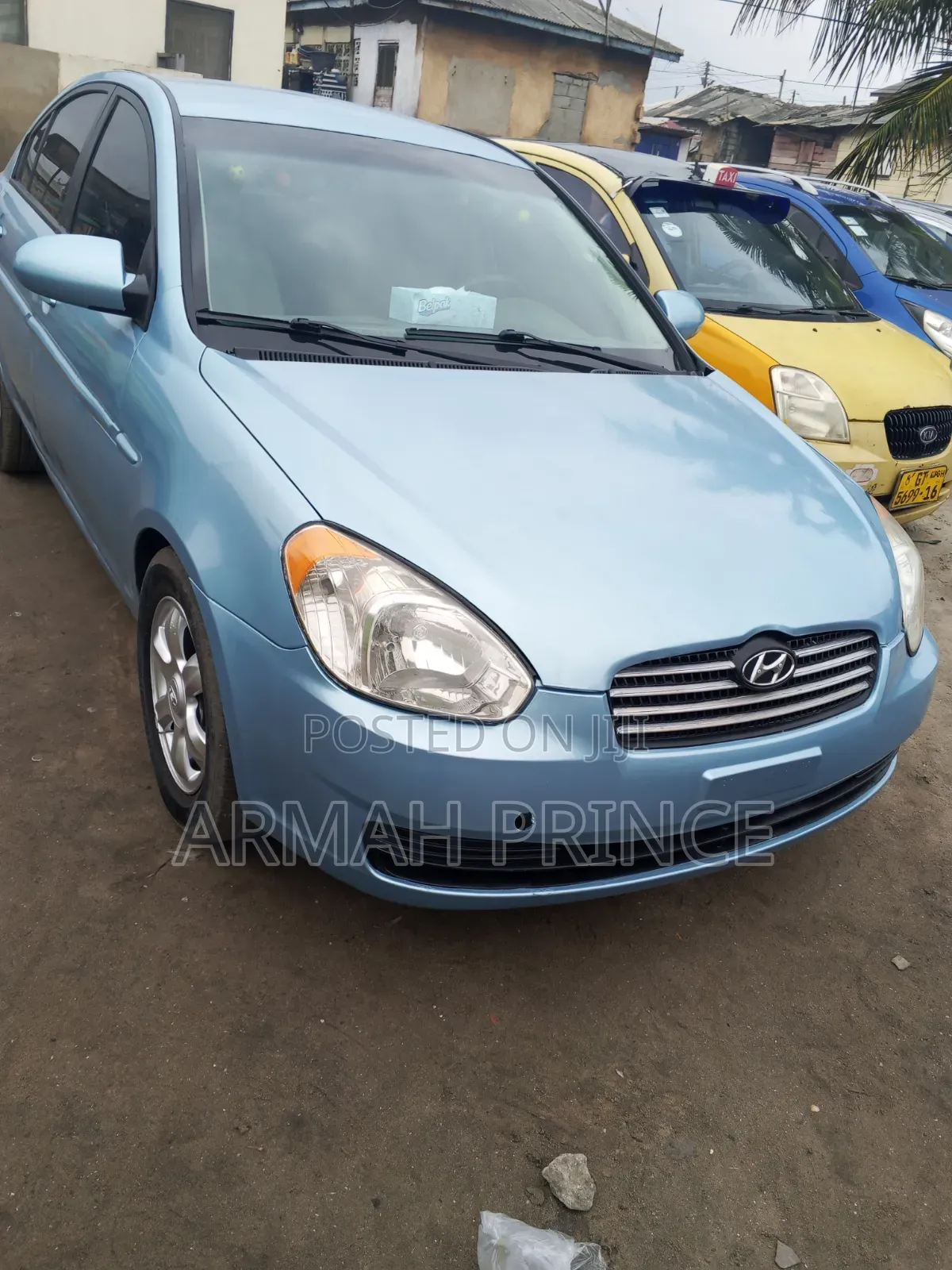Hyundai Accent 2010 Blue