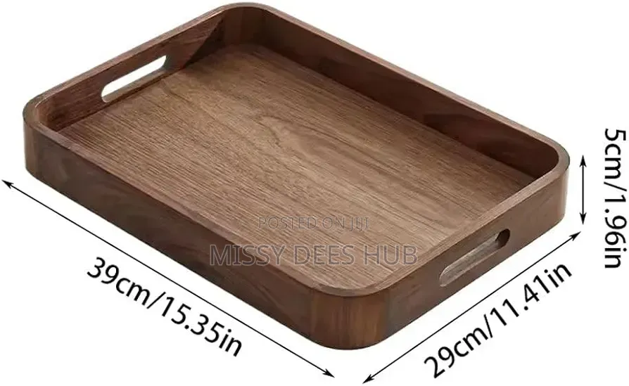 3pcs Wooden Serving Tray