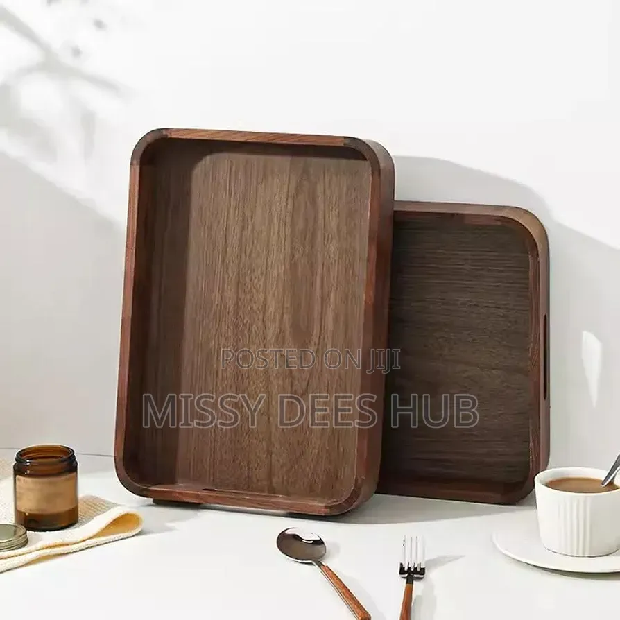 3pcs Wooden Serving Tray