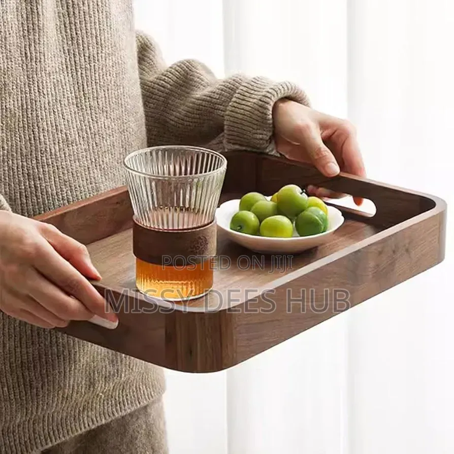 3pcs Wooden Serving Tray