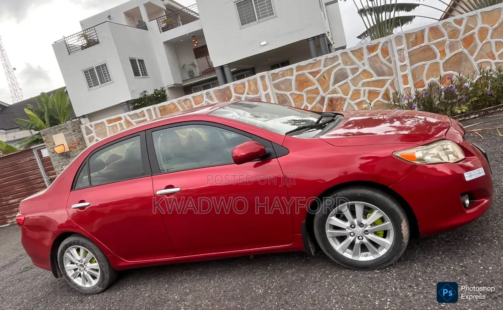 Toyota Corolla 2009 Red
