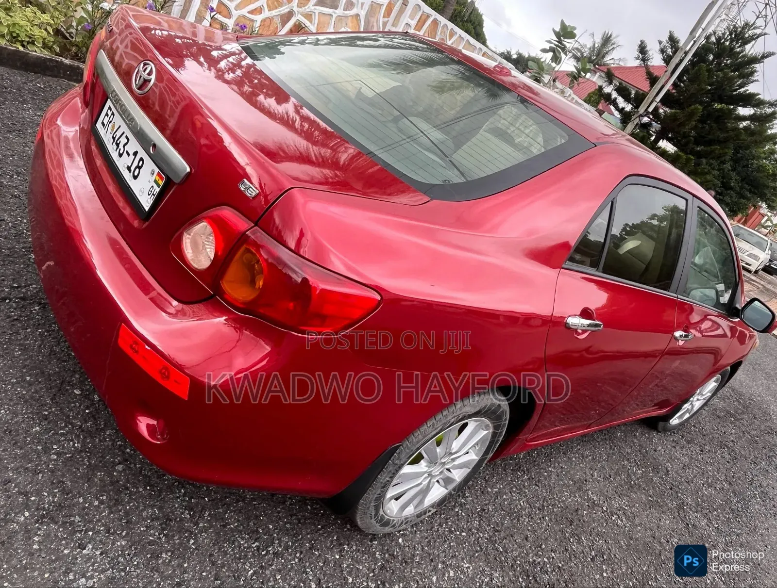Toyota Corolla 2009 Red