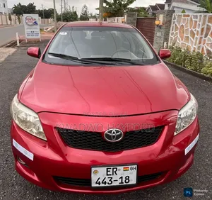 Toyota Corolla 2009 Red