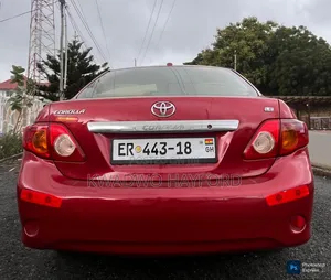 Toyota Corolla 2009 Red