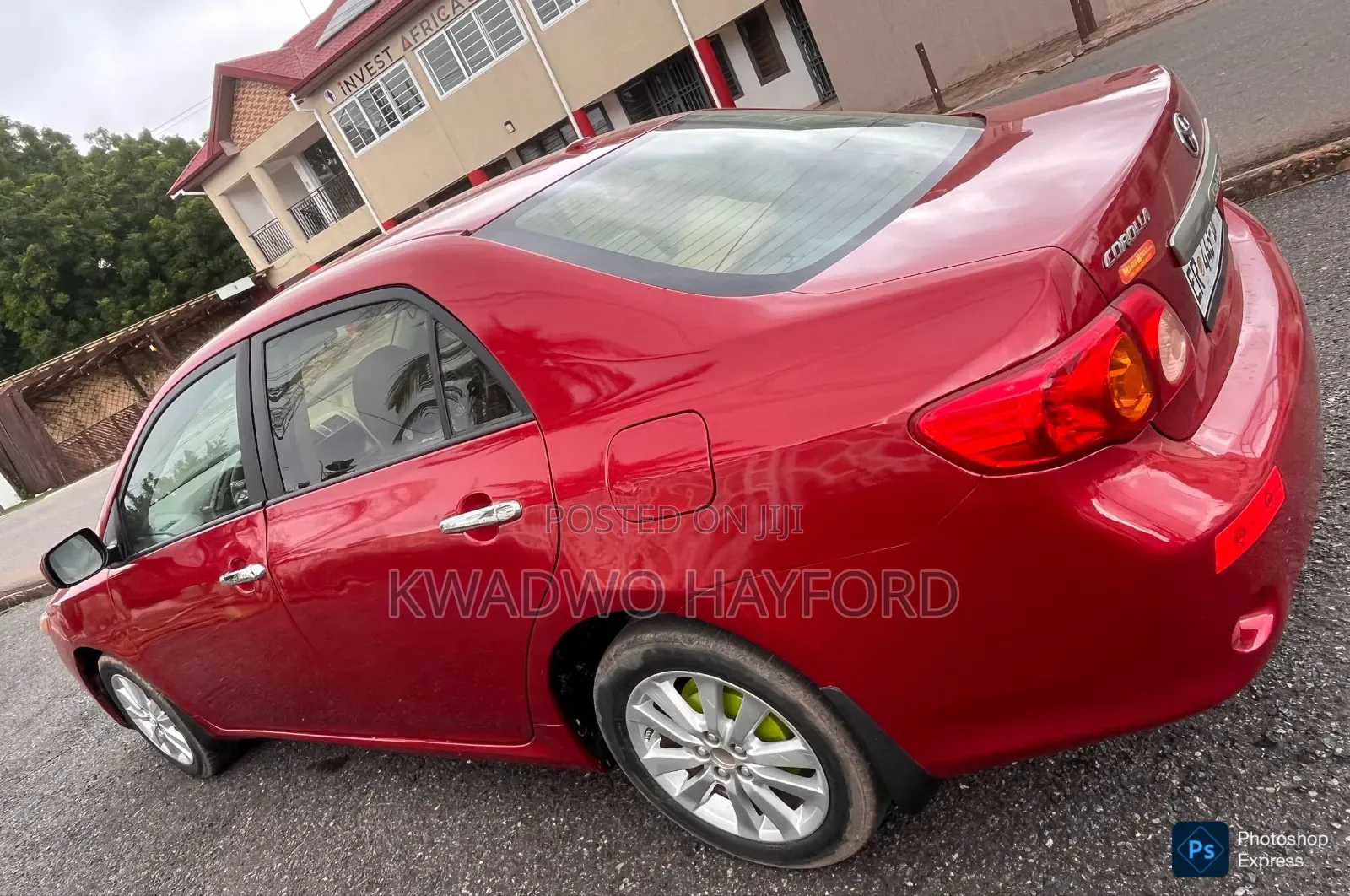 Toyota Corolla 2009 Red