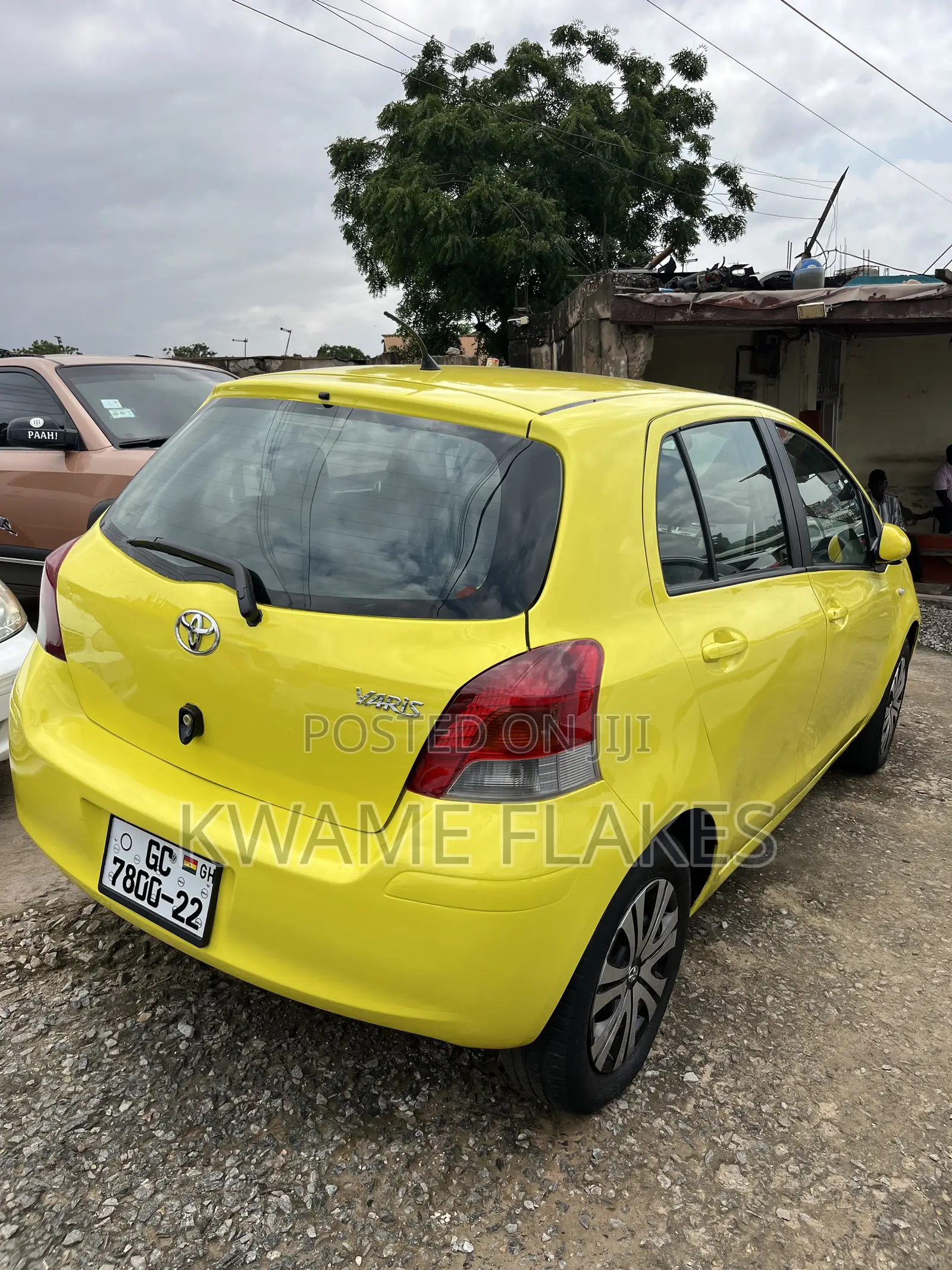 Toyota Yaris 2010 Yellow