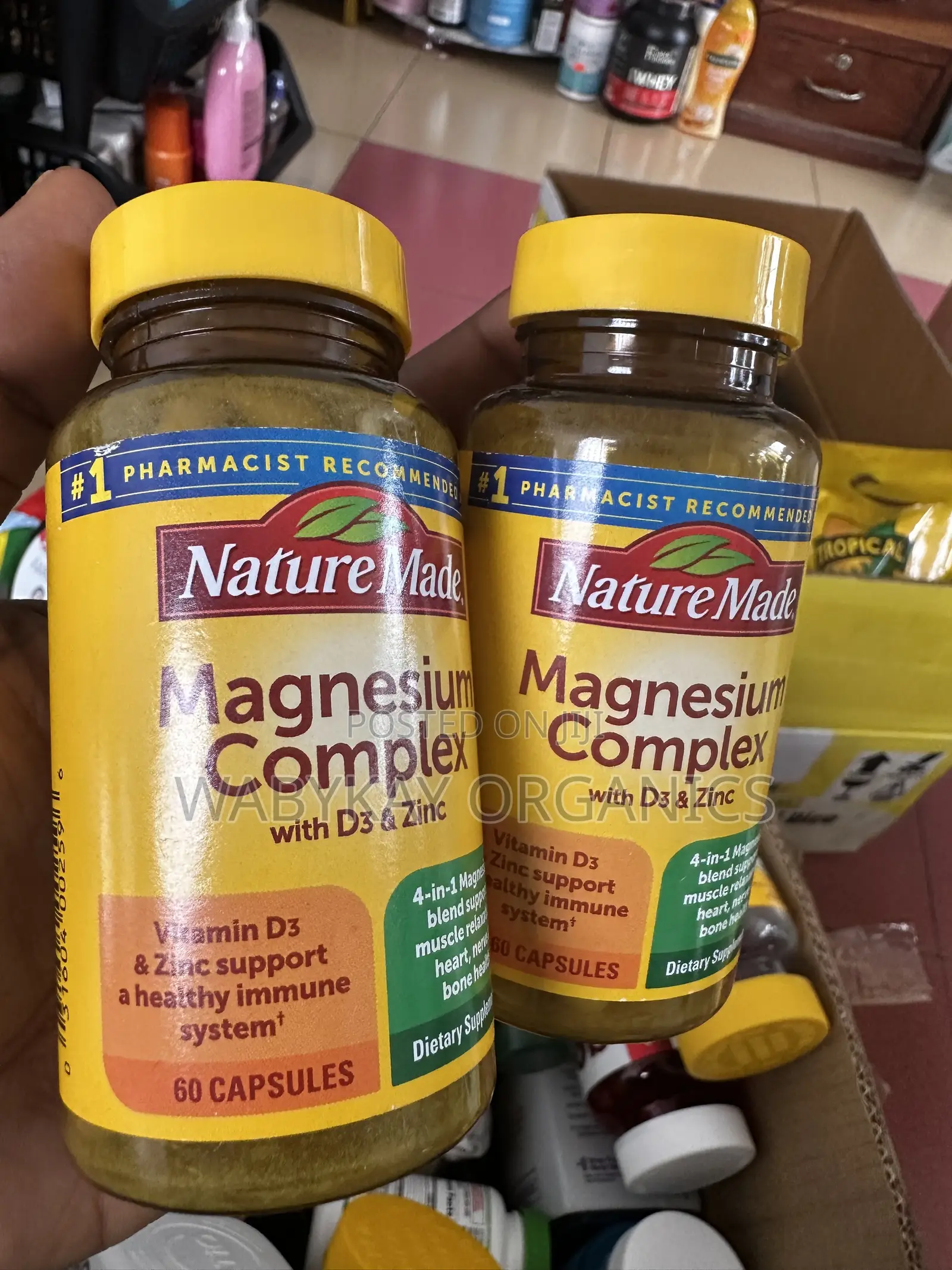 Nature Made Magnesium Complex Plus Zinc and D3