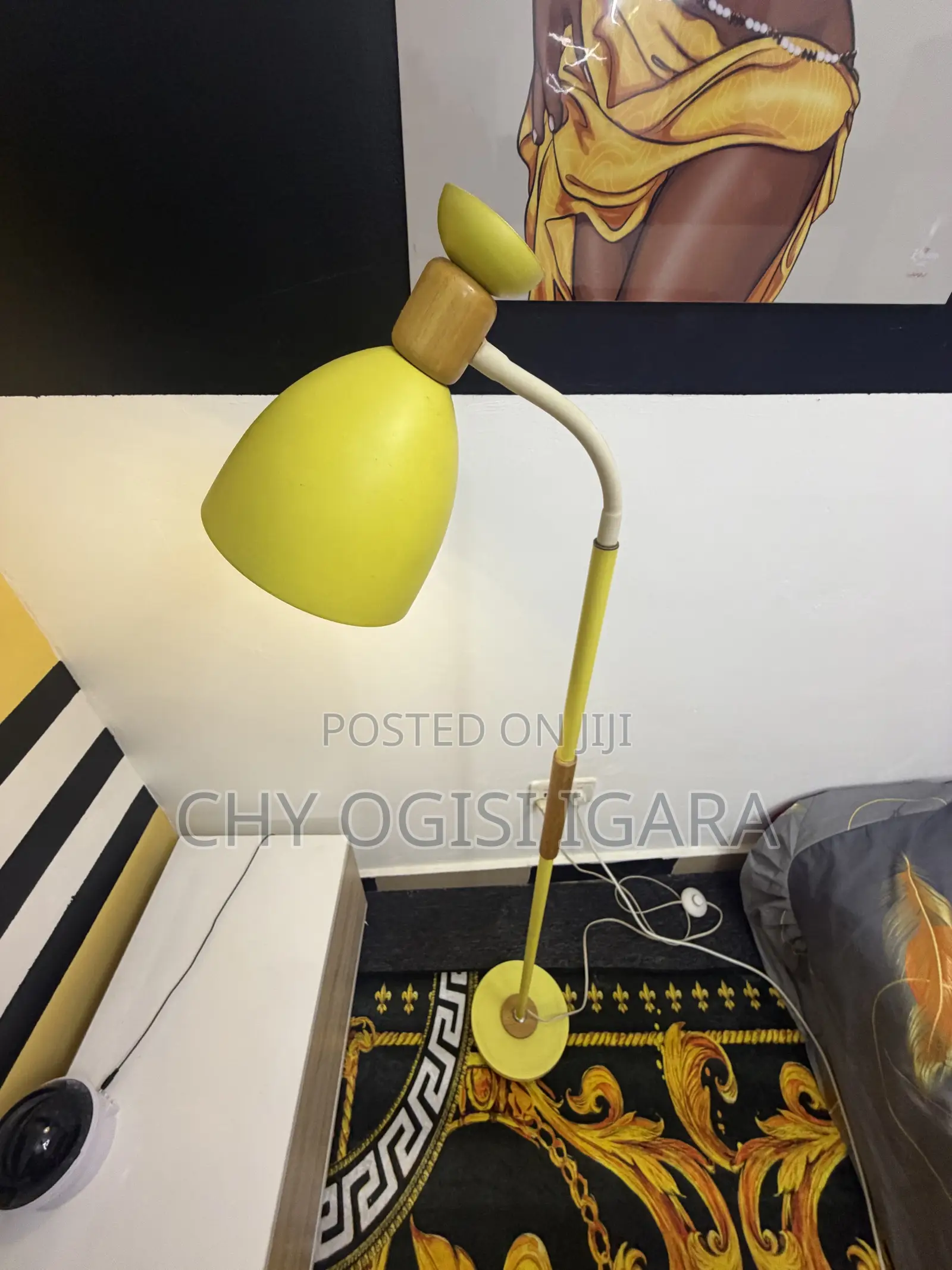 Yellow Floor Lamp
