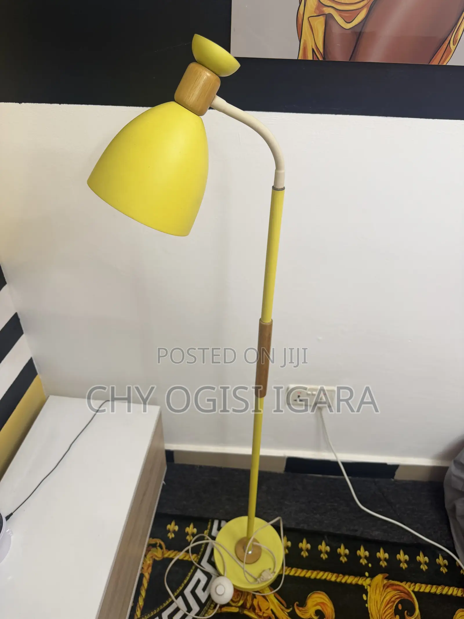 Yellow Floor Lamp