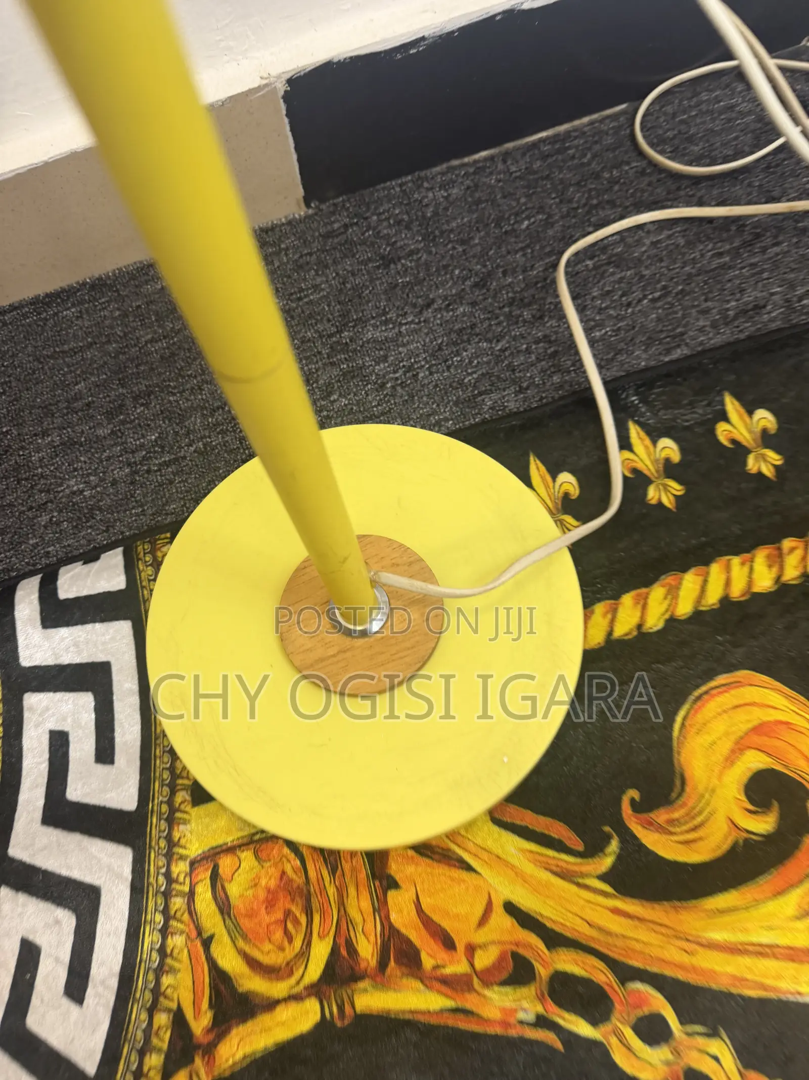 Yellow Floor Lamp