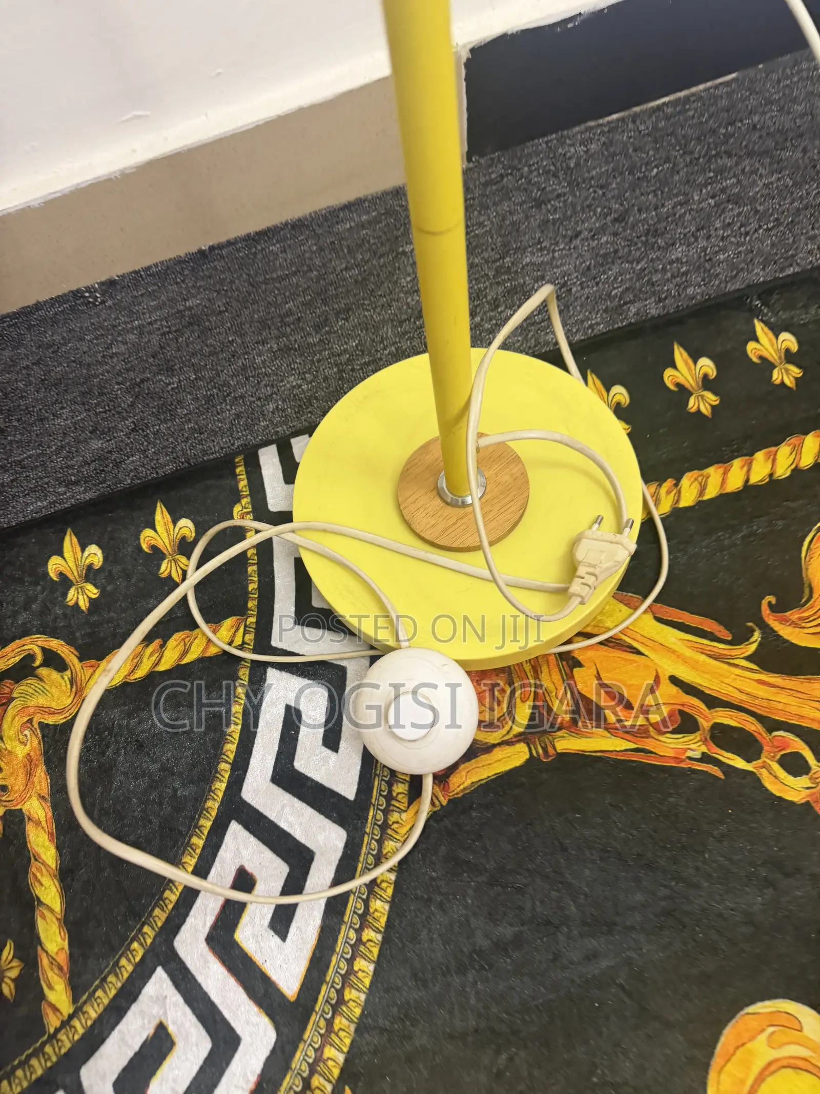 Yellow Floor Lamp
