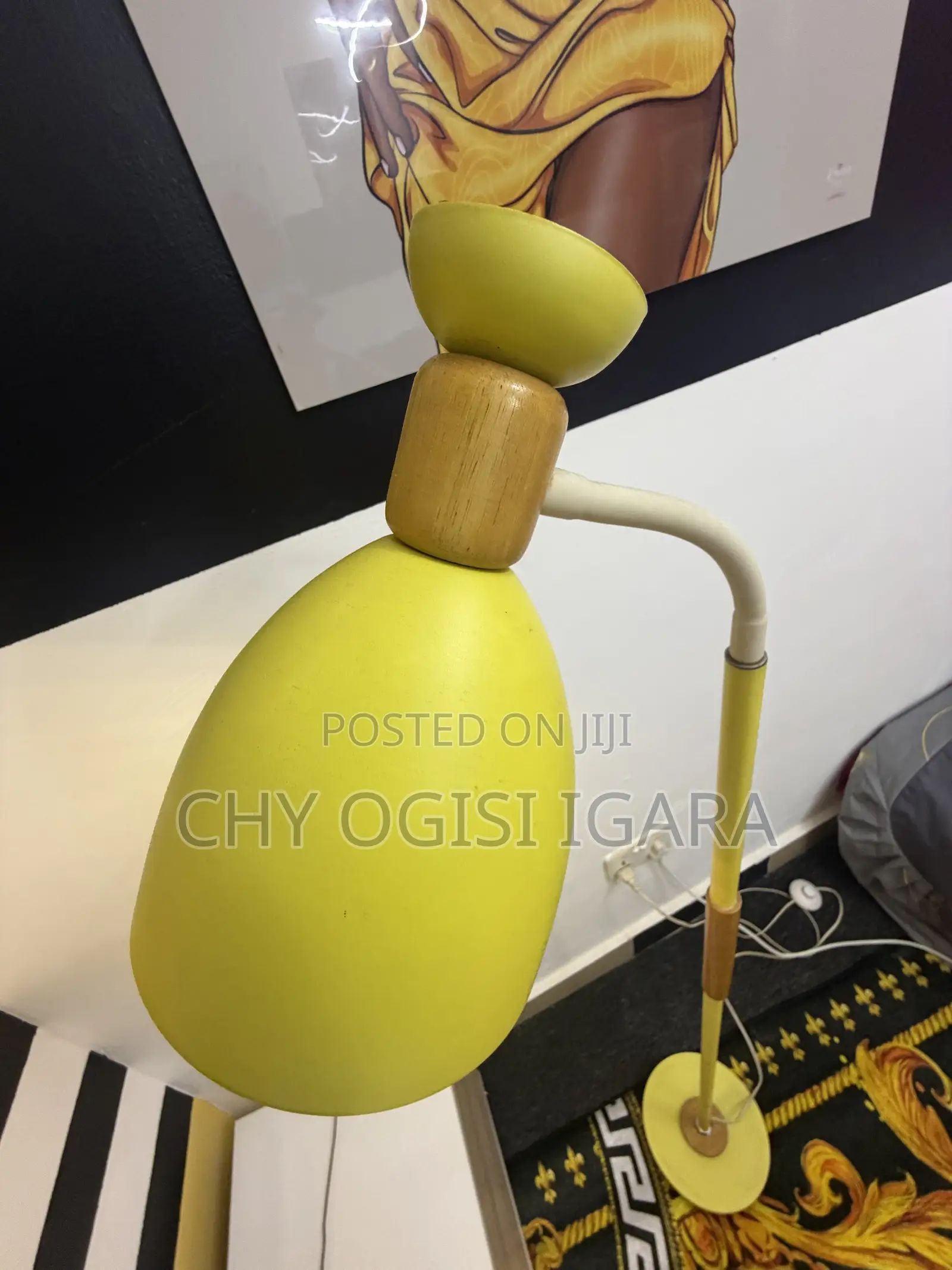 Yellow Floor Lamp