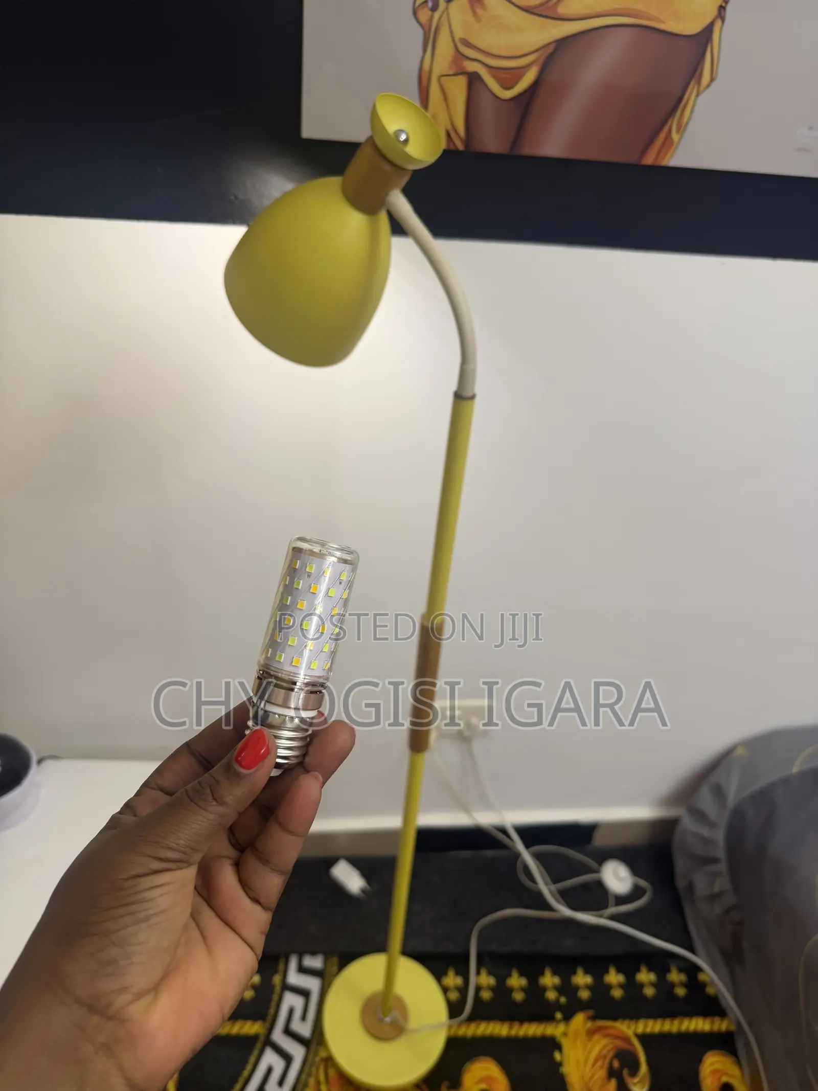 Yellow Floor Lamp