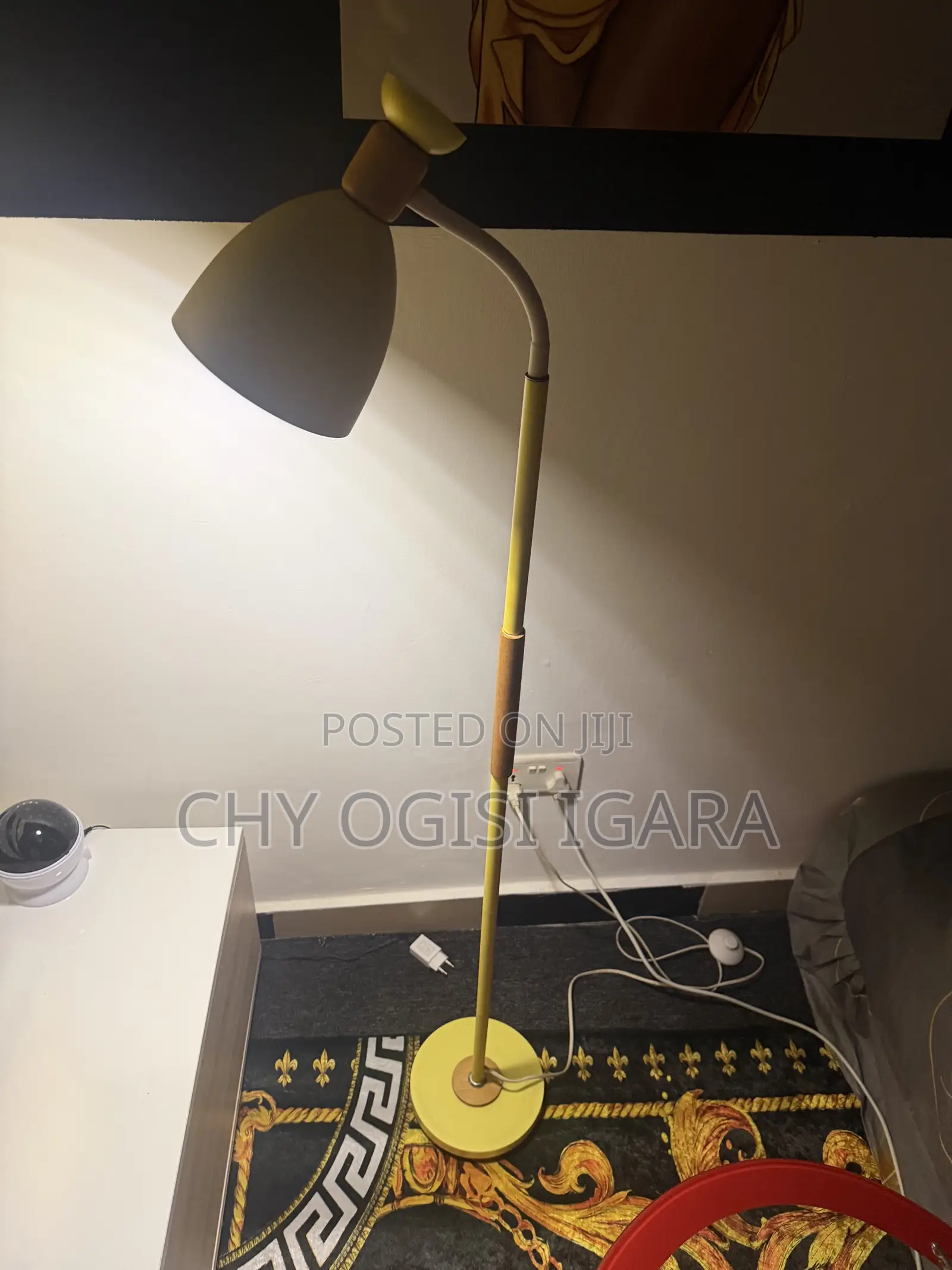 Yellow Floor Lamp