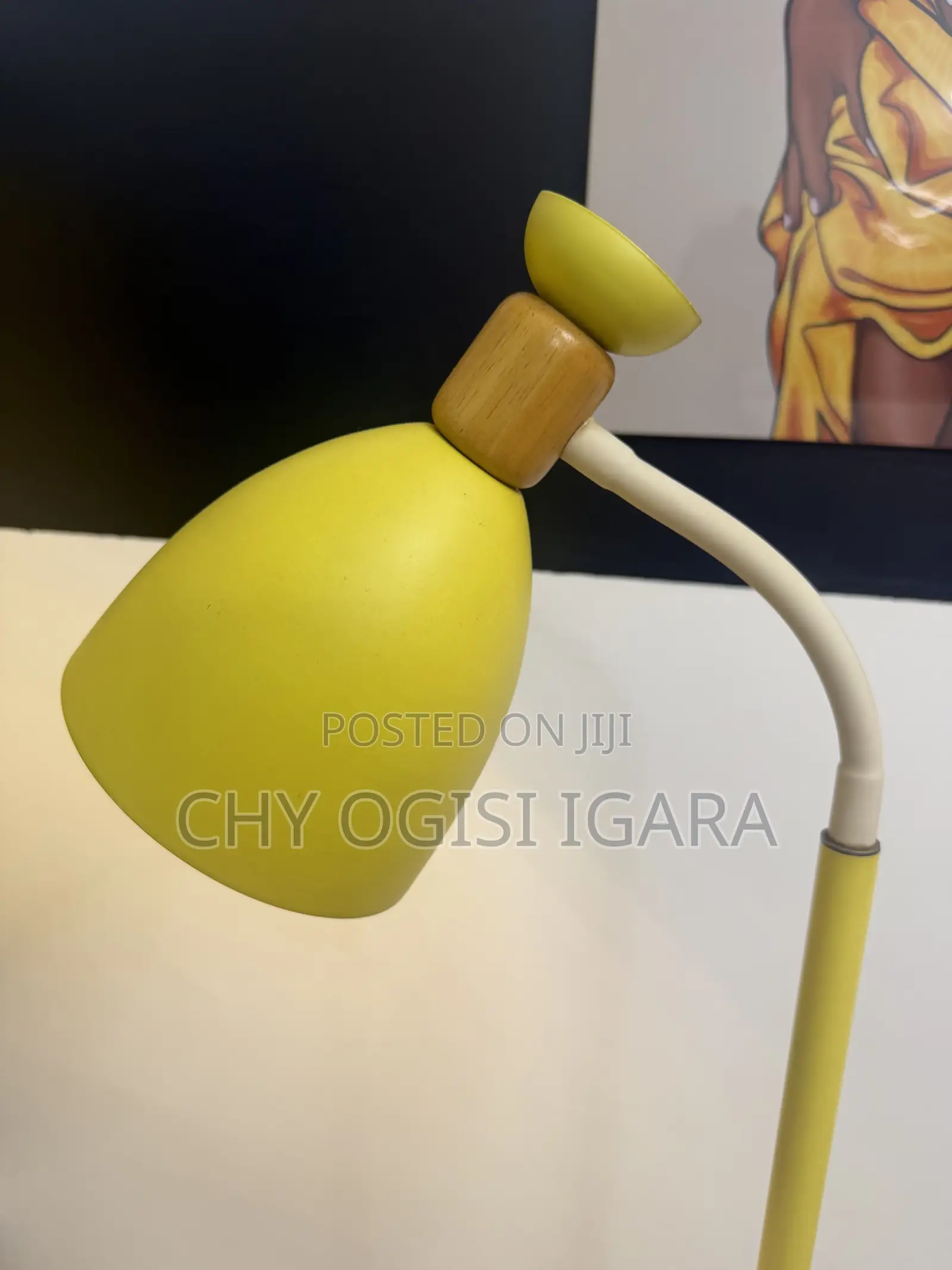 Yellow Floor Lamp