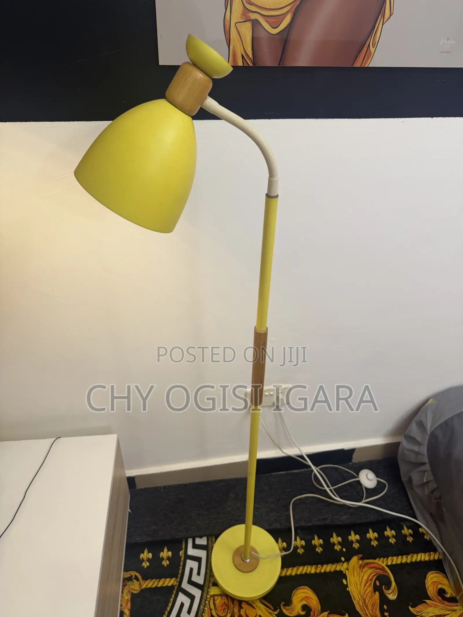 Yellow Floor Lamp