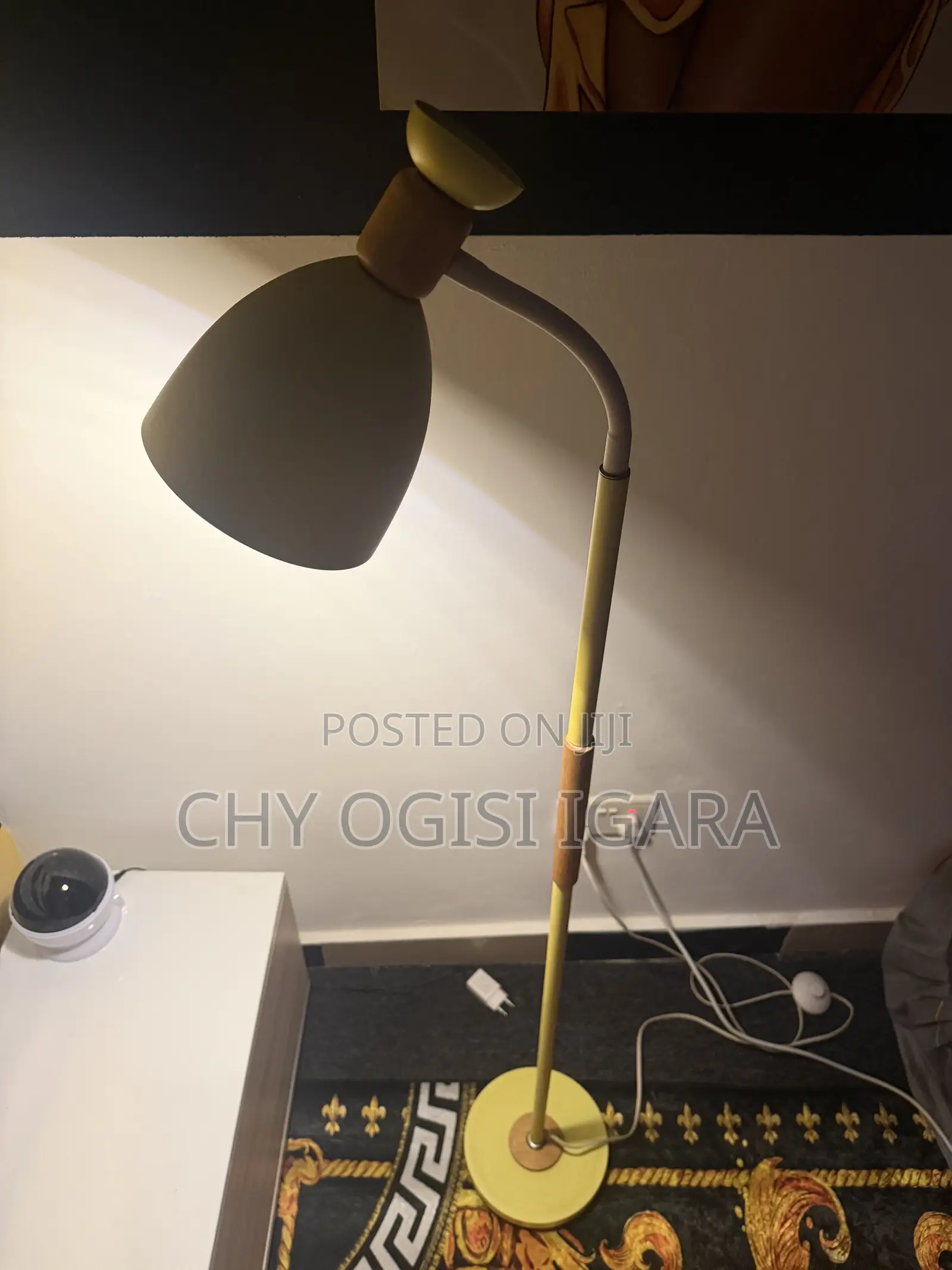 Yellow Floor Lamp