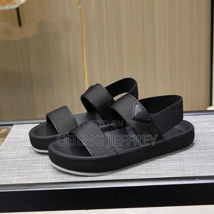 Original Prada Sandals Black