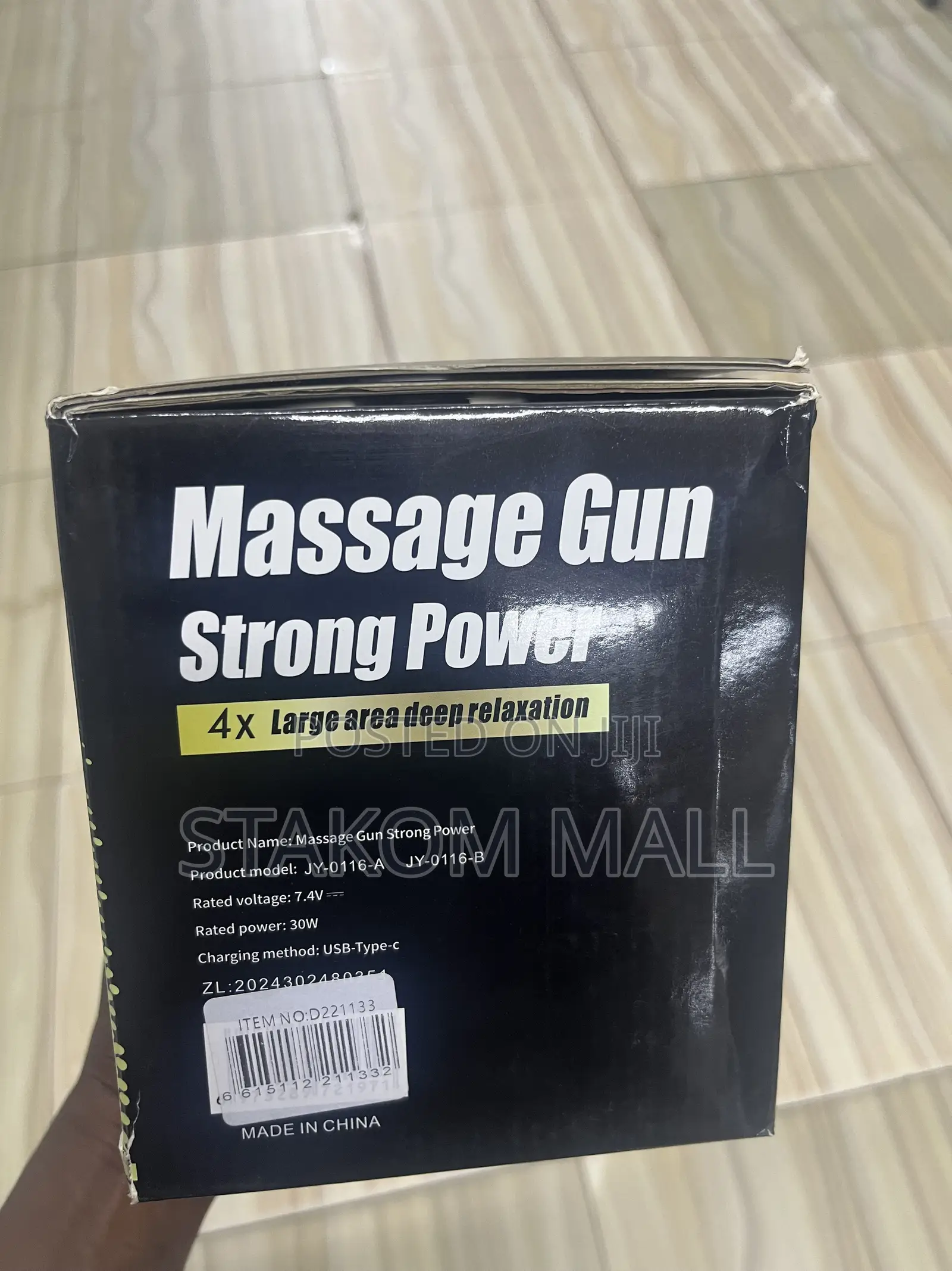 Massage Gun - 4 Heads