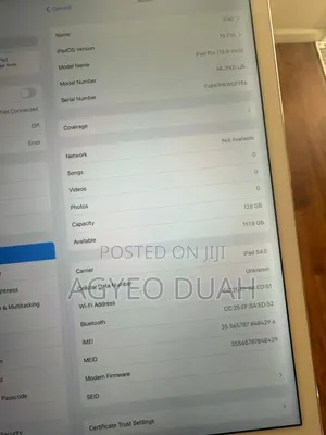Apple iPad Pro 12.9  (2015) 128 GB Silver