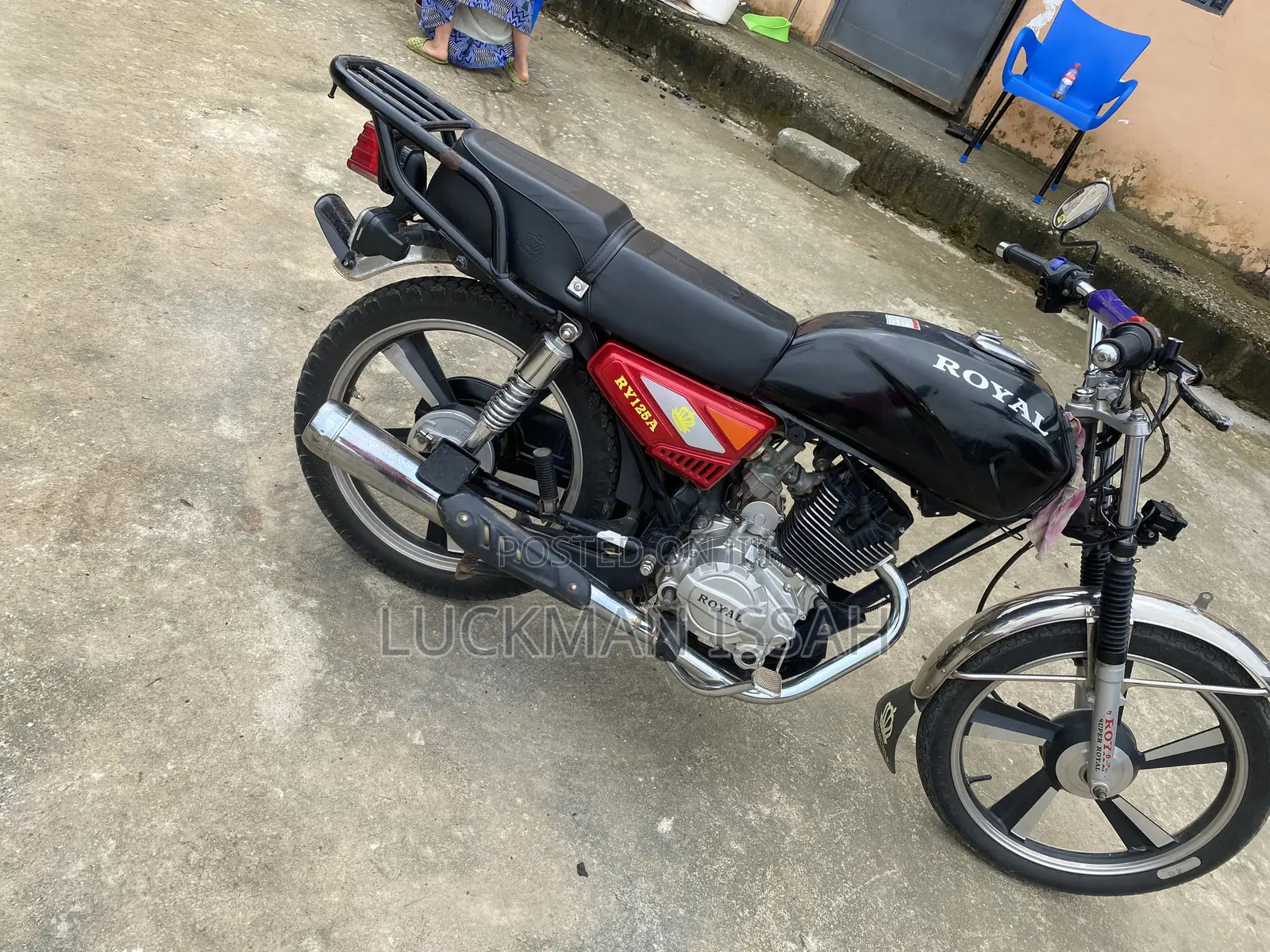 Royal Motorcycle 2024 Black
