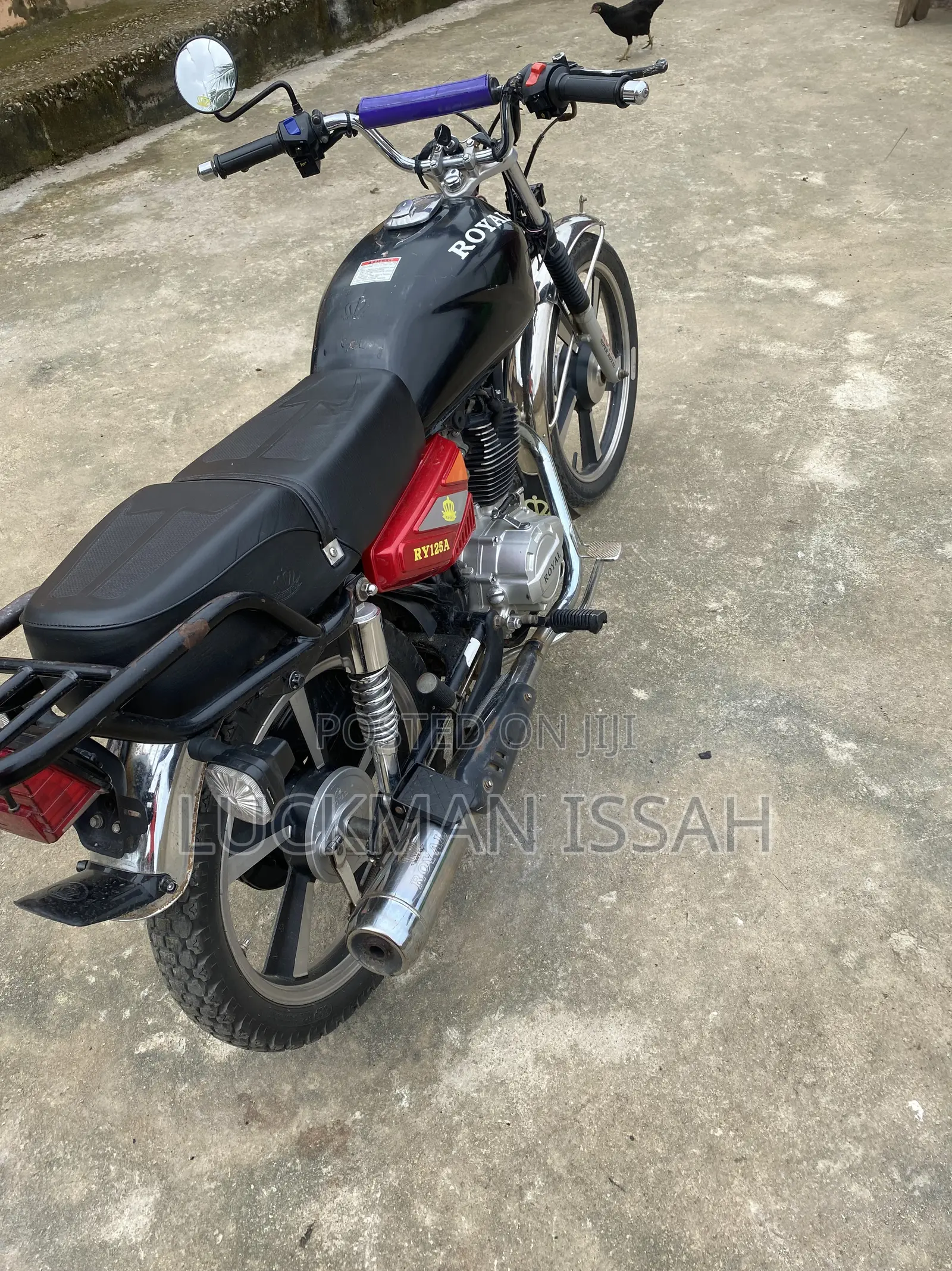 Royal Motorcycle 2024 Black