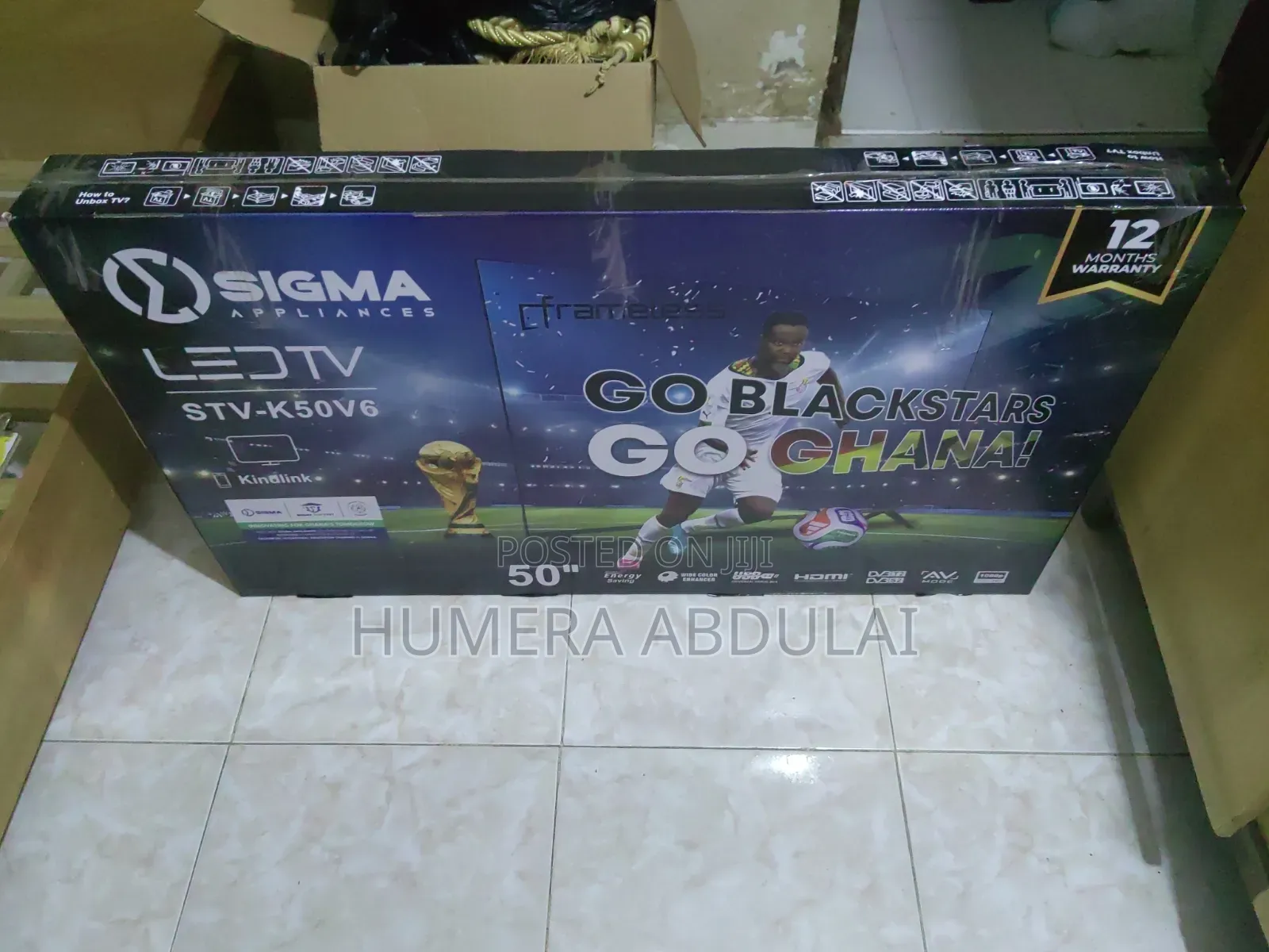 Brand New Sigma 50-Inch TV