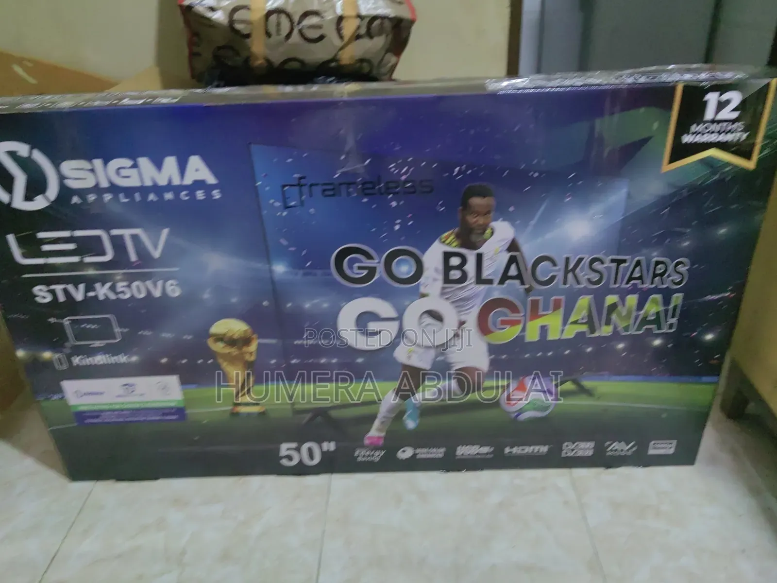 Brand New Sigma 50-Inch TV