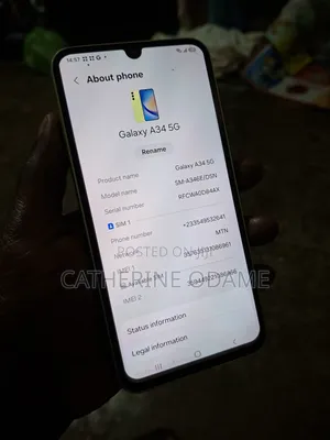 Samsung Galaxy A34 128 GB Yellow