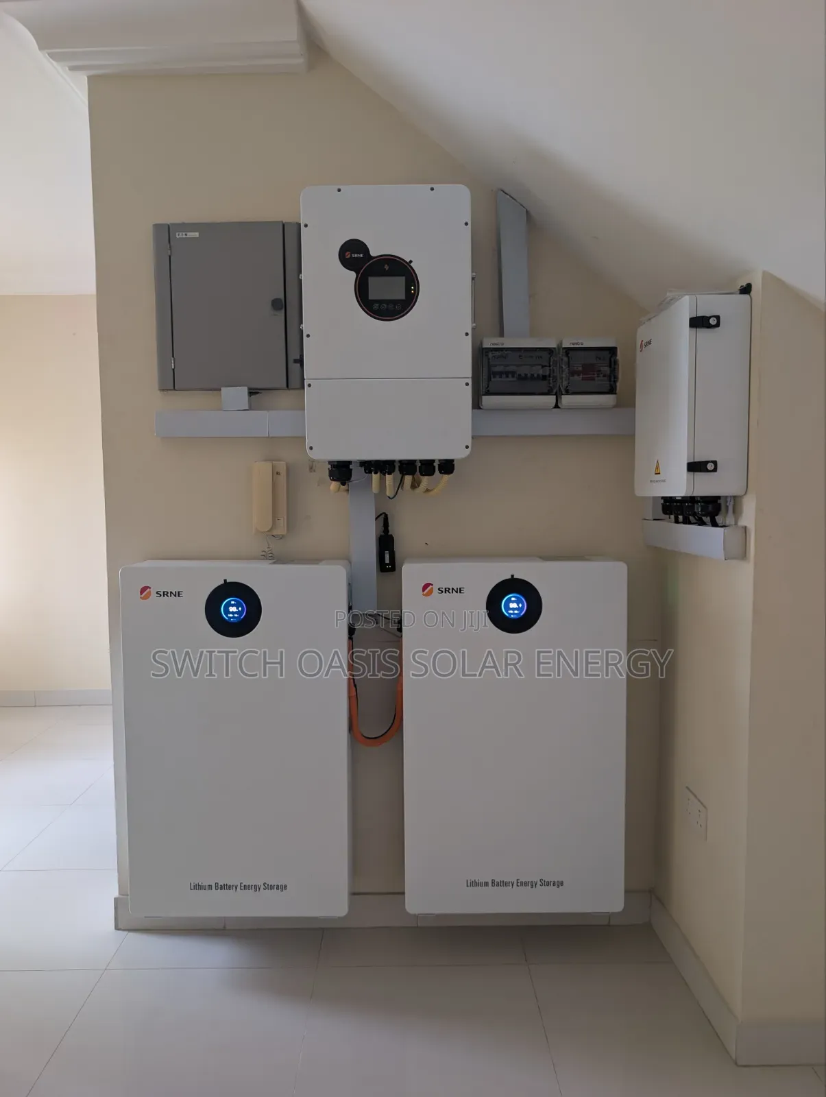 20kw SRNE Hybrid Solar Energy System Setup