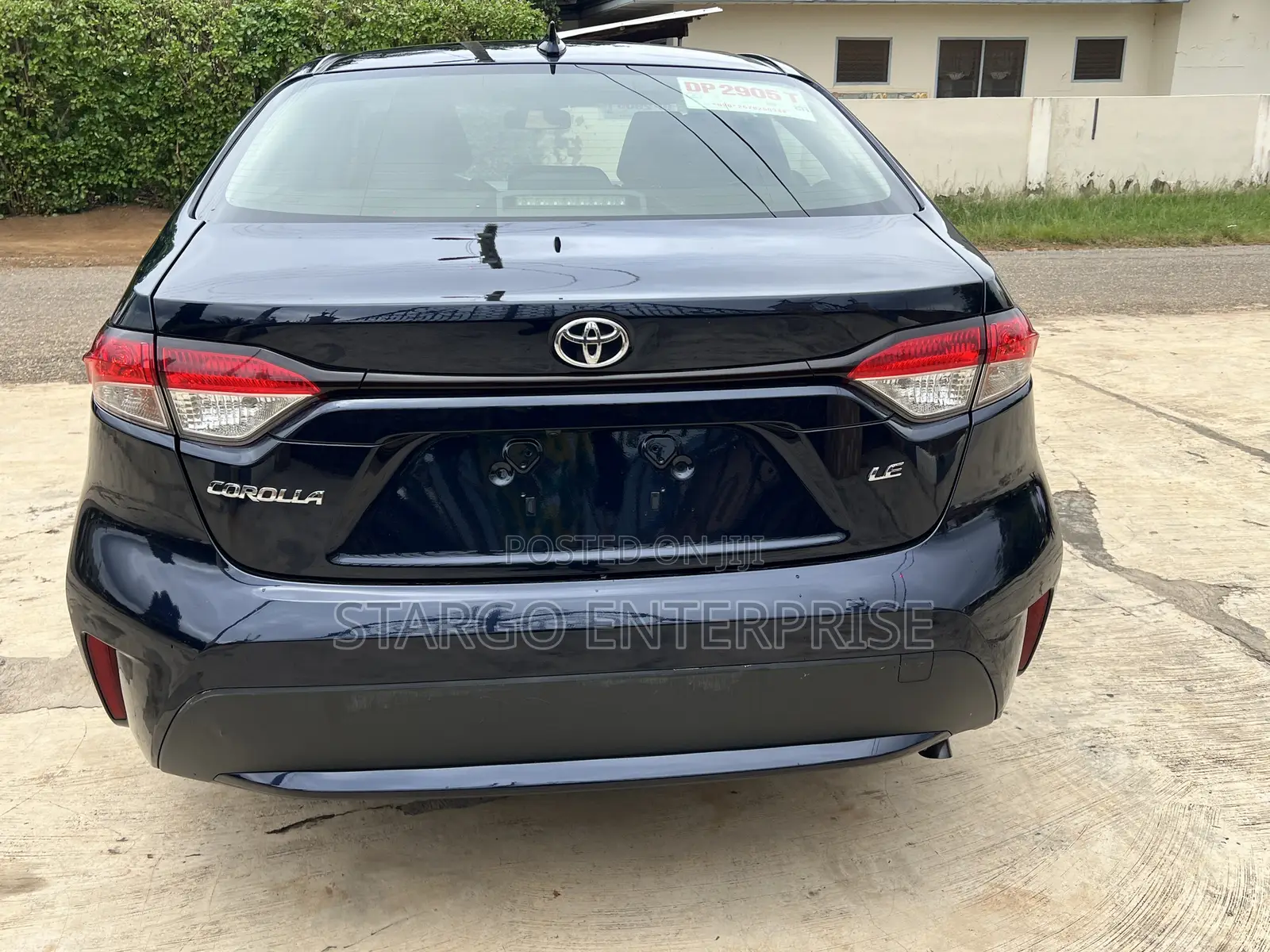 Toyota Corolla LE 2020 Black
