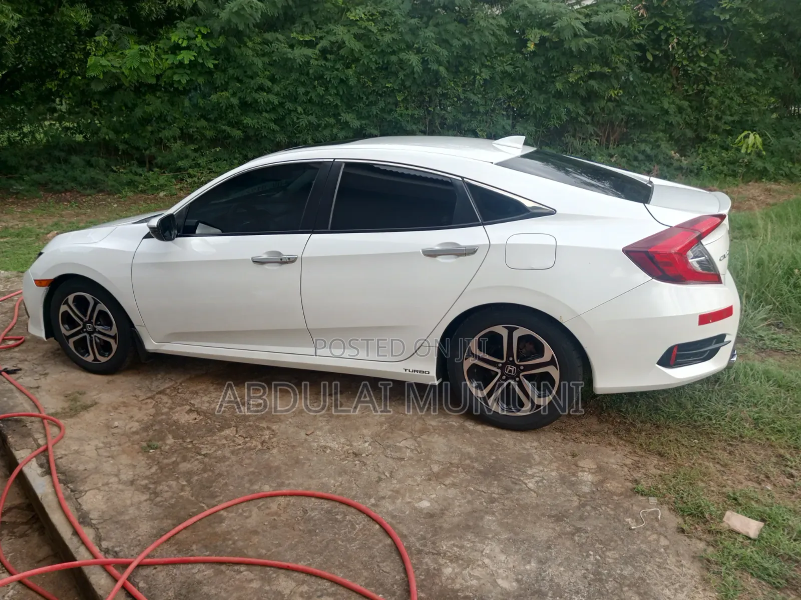 Honda Civic Touring Sedan 2019 White