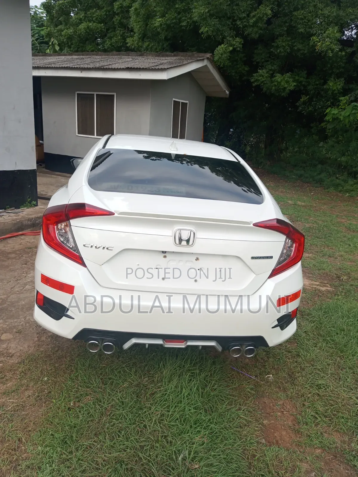 Honda Civic Touring Sedan 2019 White