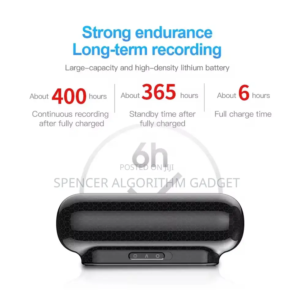 Magnet MicroVoice Recorder 8gb (400 Hours)