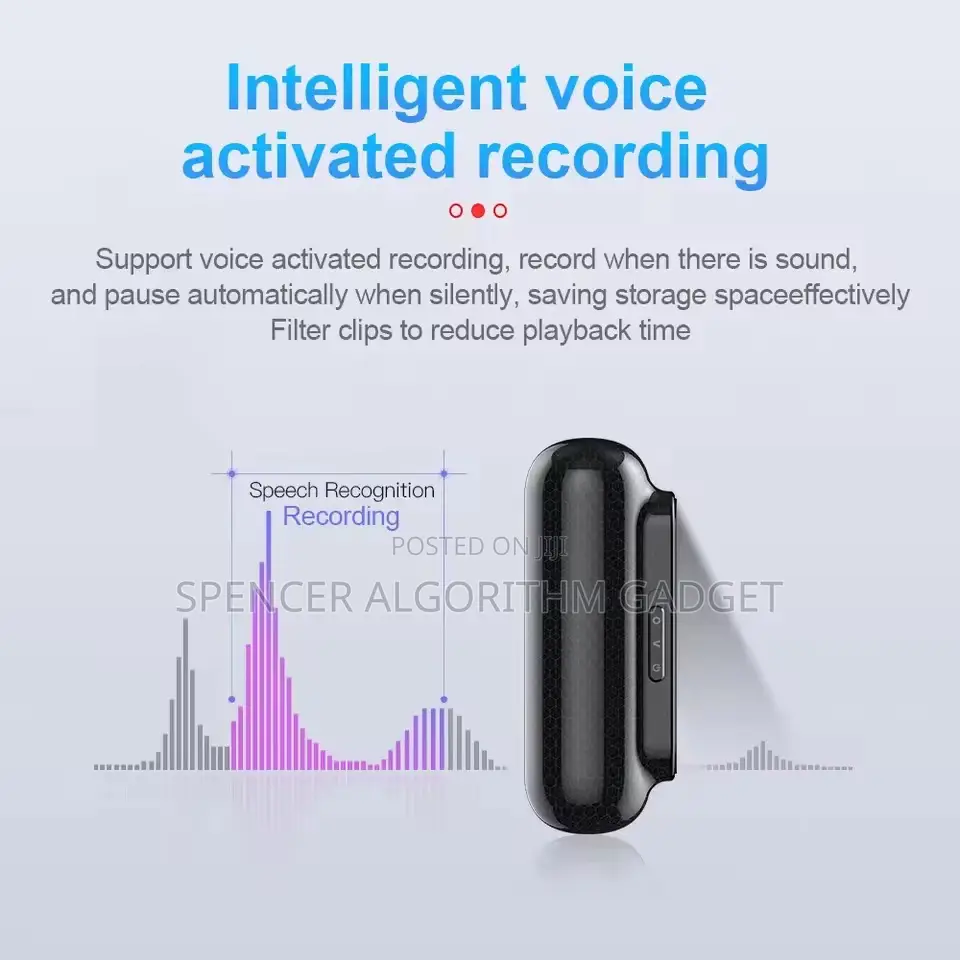 Magnet MicroVoice Recorder 8gb (400 Hours)