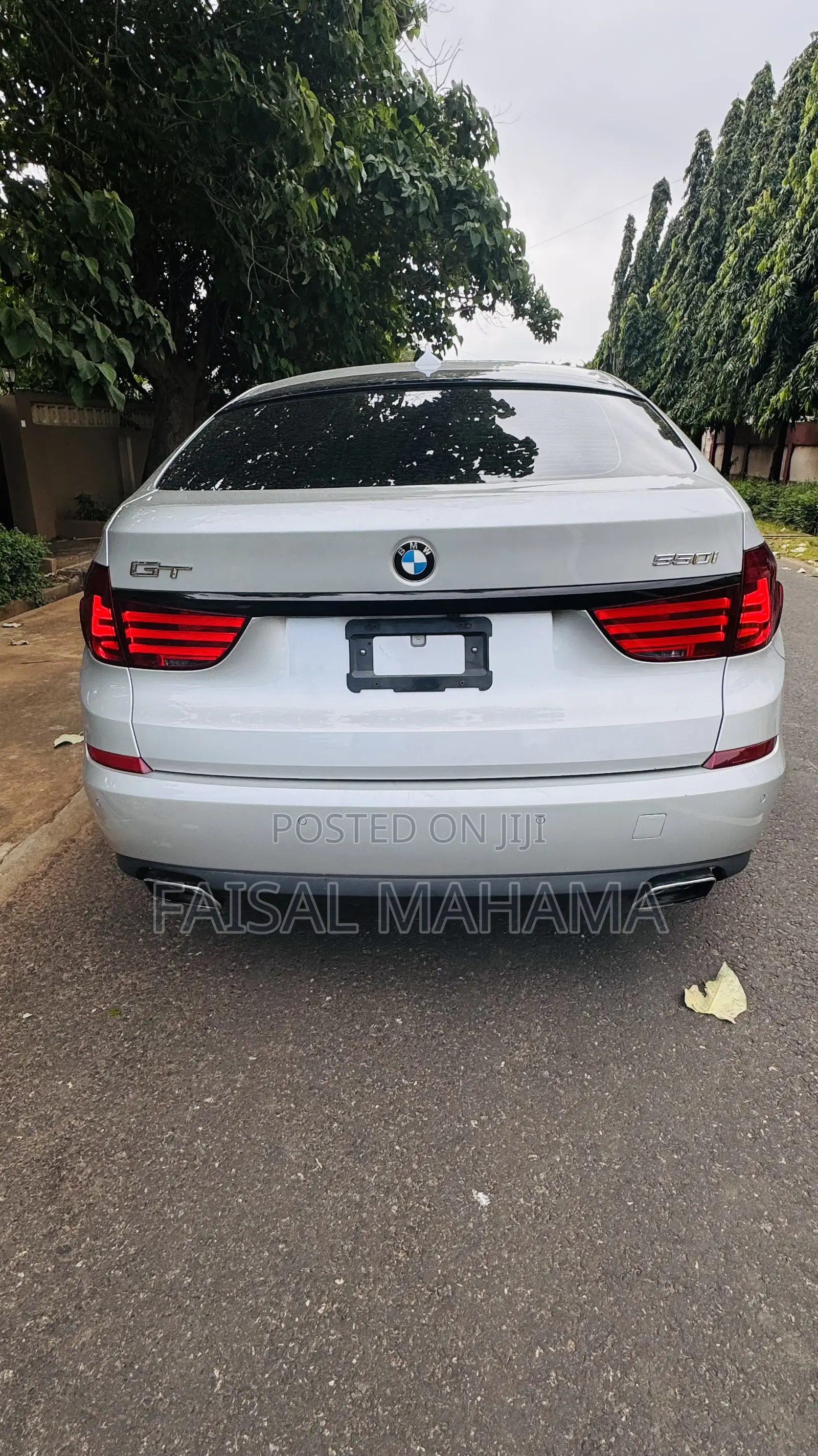 BMW 550i 2013 Silver